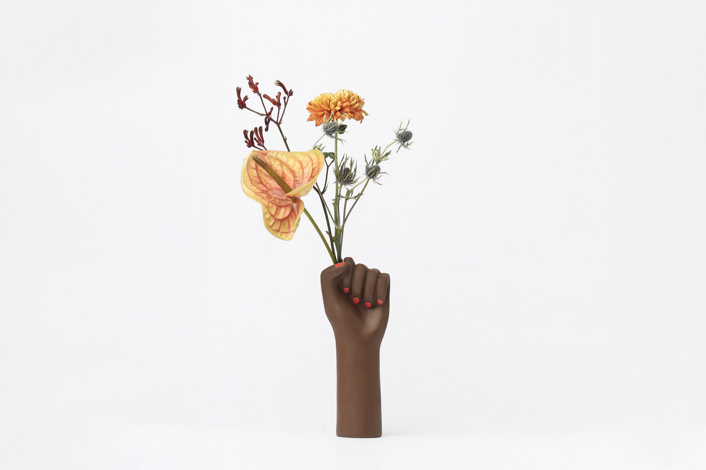 
                  
                    Kleine schwarze Girl-Power-Vase
                  
                
