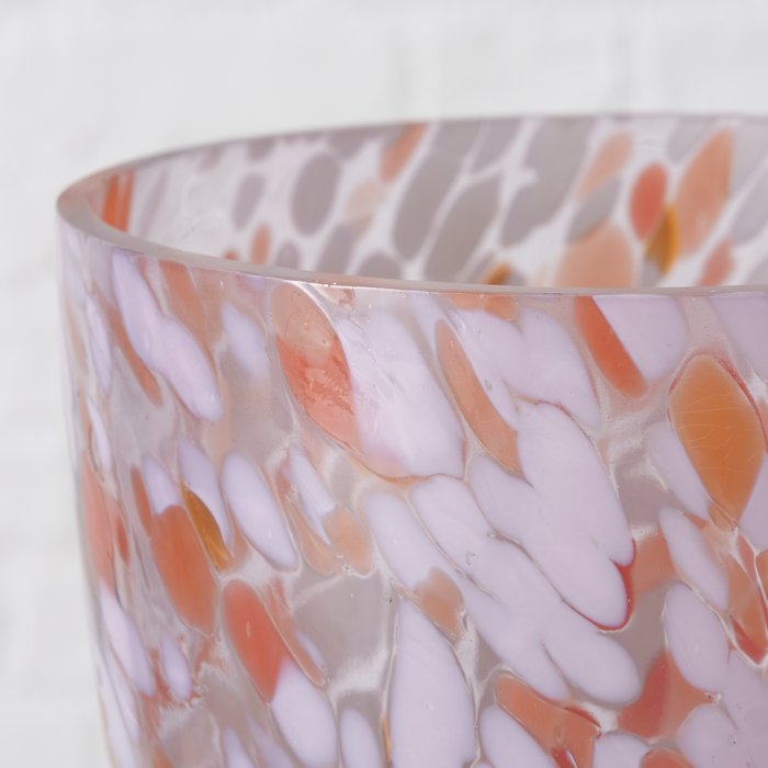 
                  
                    CLARJA Großer mehrfarbiger Kerzenhalter aus Glas
                  
                