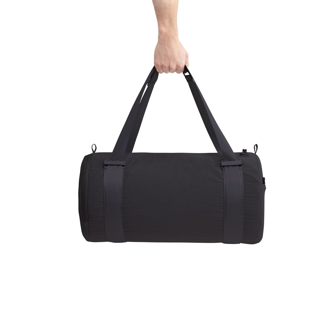 
                  
                    Black Duffel Bag
                  
                