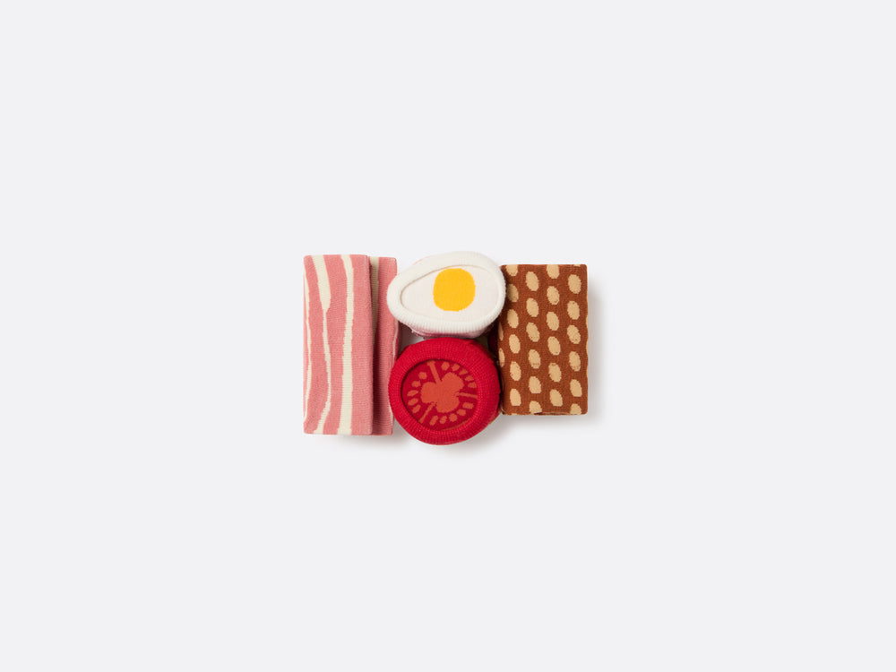 Socken „English Breakfast“ 2er-Set