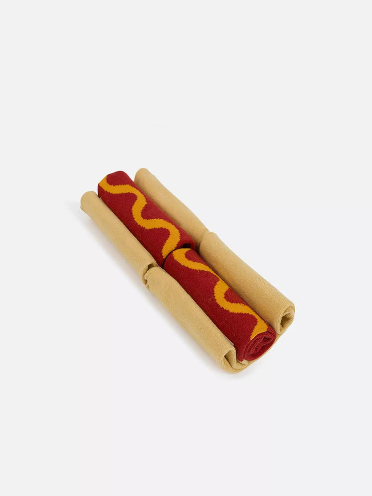 
                  
                    Hot-Dog-Socken
                  
                