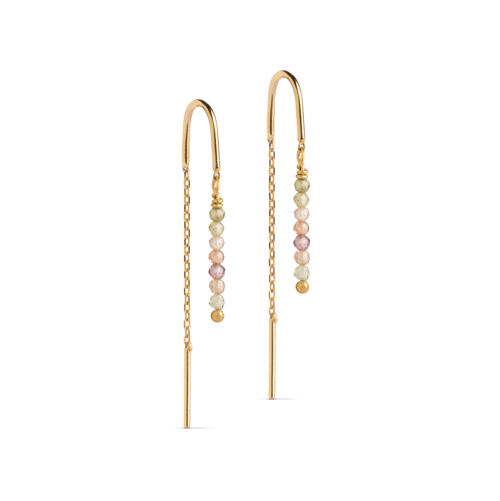 Heller Champagner Amethys Olive Peridot Ivanna Ohrring 
