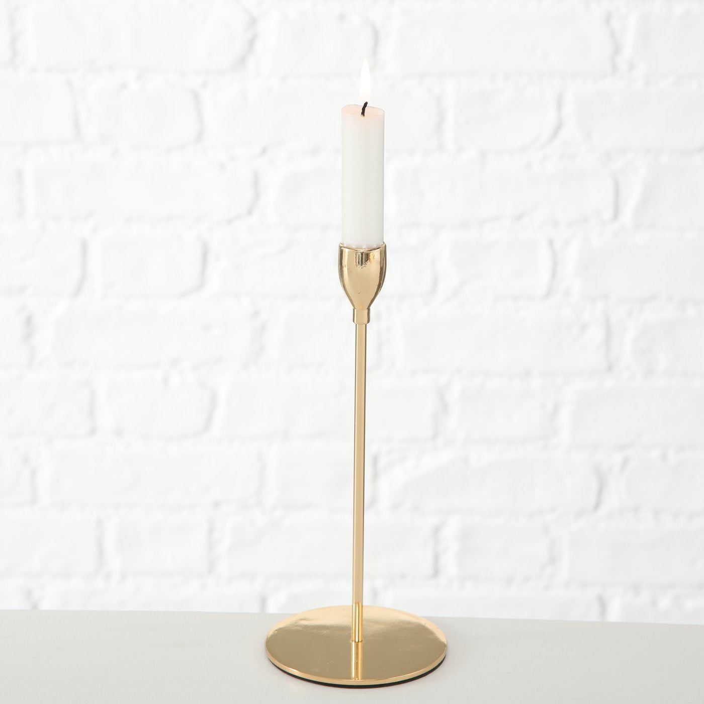 
                  
                    MALTE Small Gold Candle Holder
                  
                
