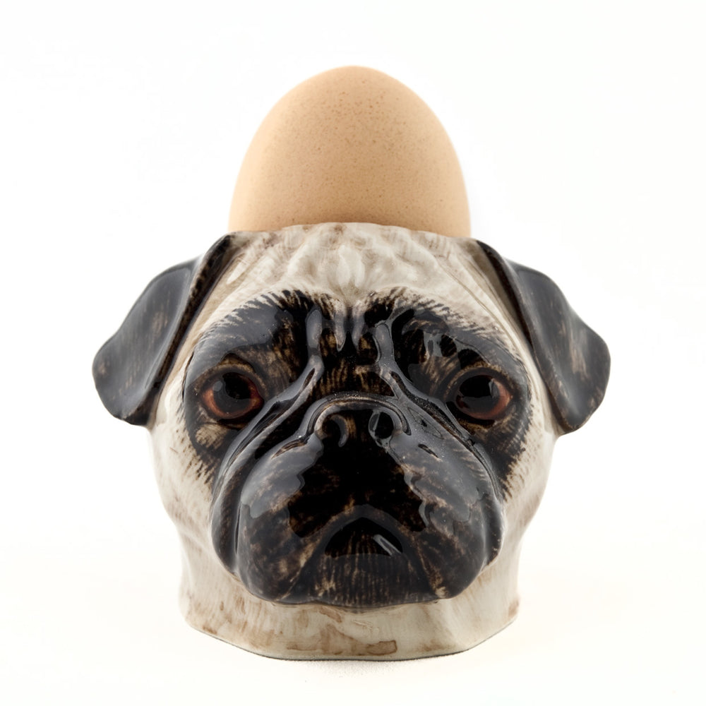 Pug Face Egg Cup Fawn