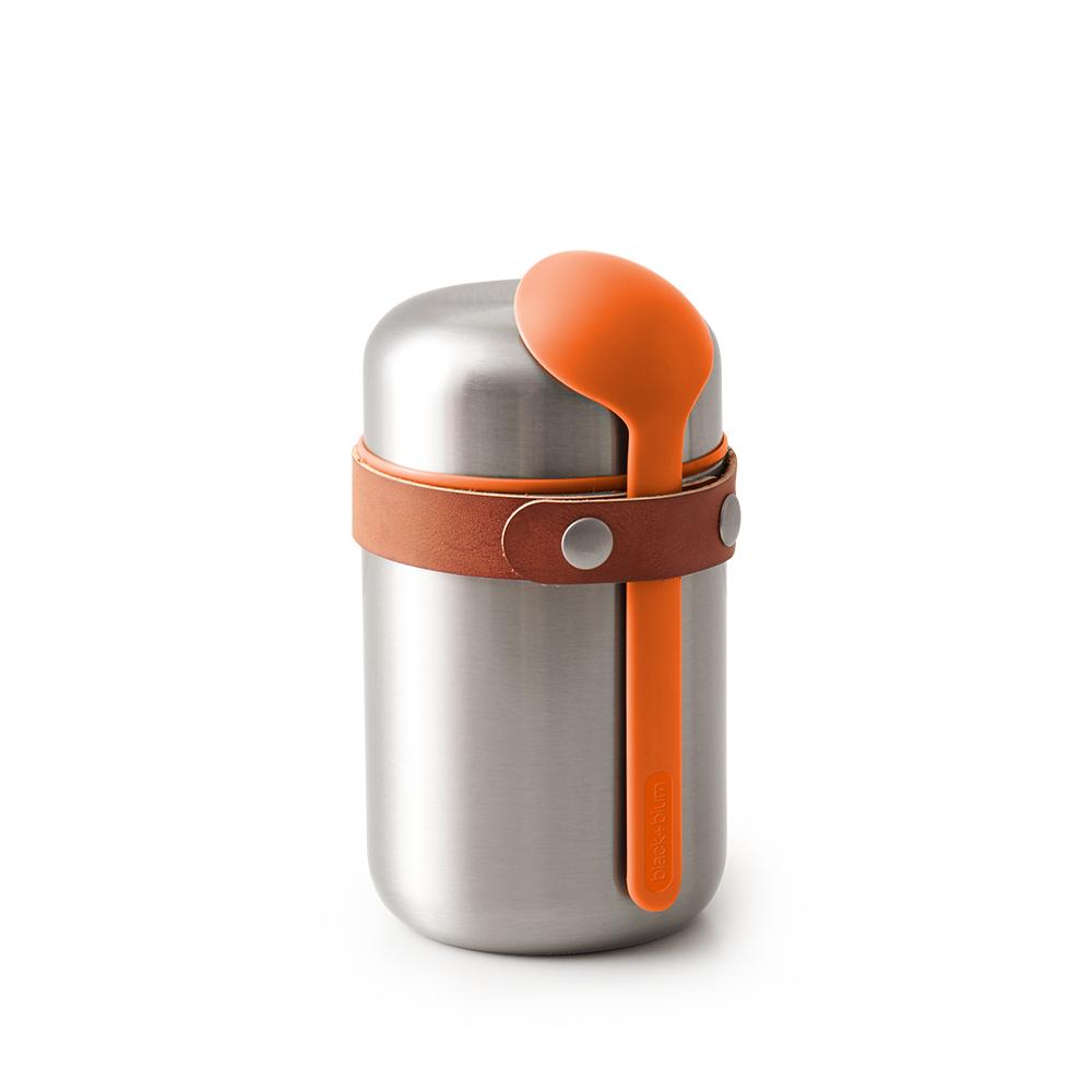 
                  
                    Stainless Steel Orange Spoon Food Flask
                  
                