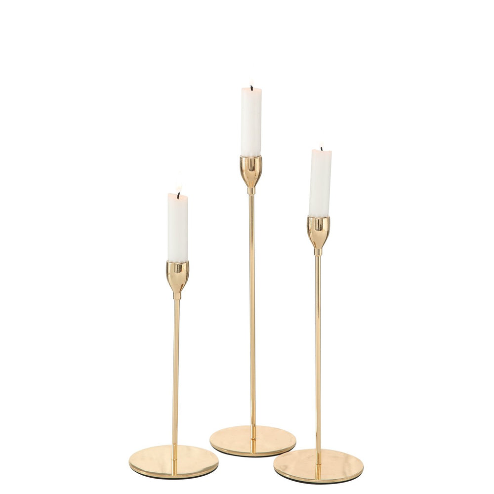 
                  
                    MALTE Large Gold Candle Holder
                  
                