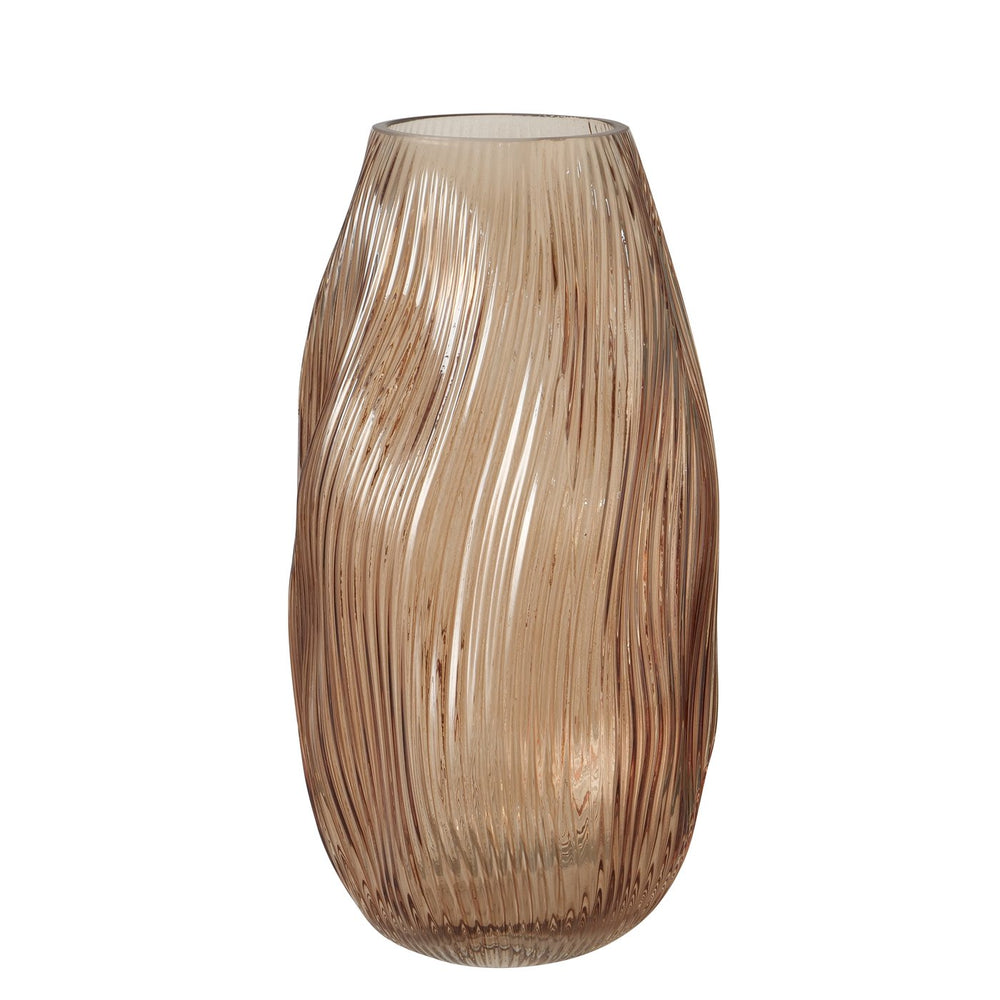 
                  
                    SALUNA Beige Glass Vase
                  
                