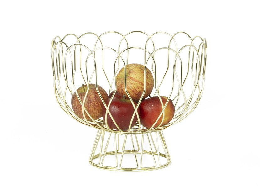 
                  
                    WIRED Gold Plated Fruit Basket
                  
                