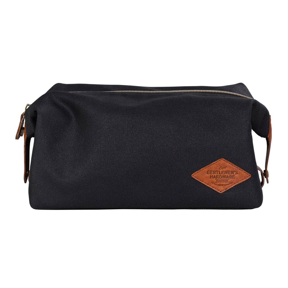 Charcoal Gentlemen's Hardware Wax-Canvas Washbag