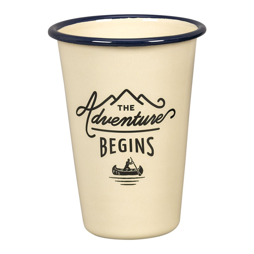 
                  
                    Creme &amp; Blue Gentlemen's Hardware Emaille Tumbler
                  
                