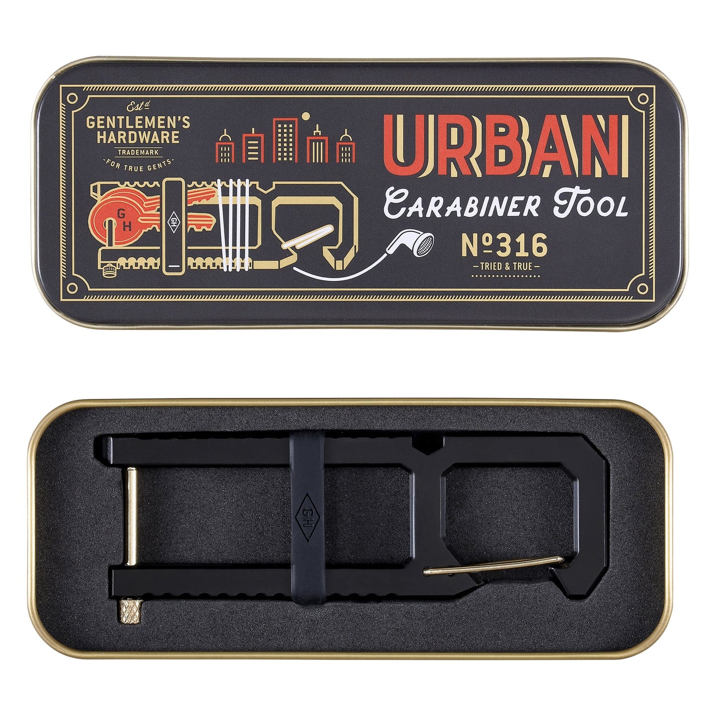 
                  
                    Gentlemen's Hardware Urban Carabiner Tool
                  
                