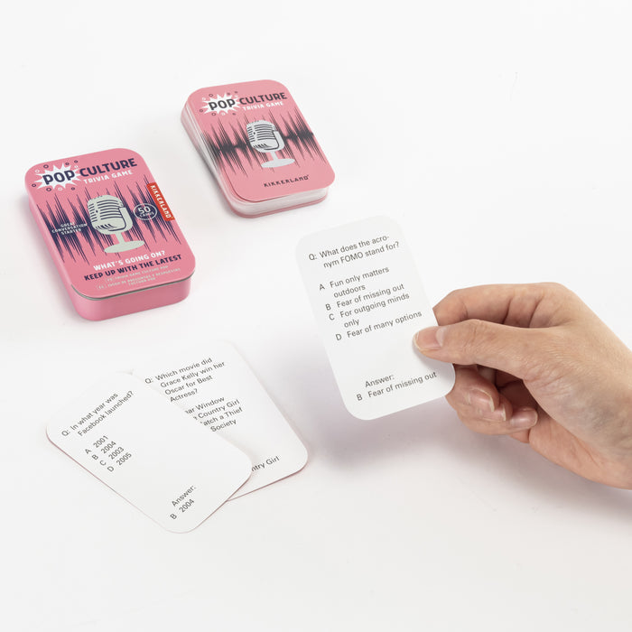 
                  
                    Popkultur-Trivia-Spiel
                  
                