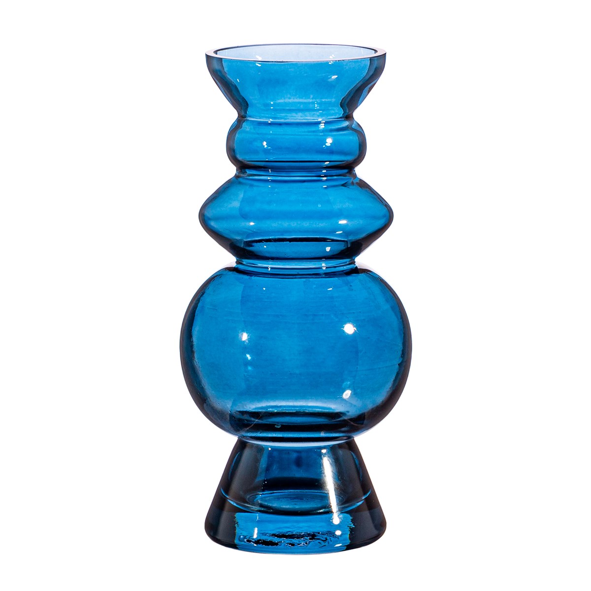 
                  
                    Blaue Selina Glasvase
                  
                