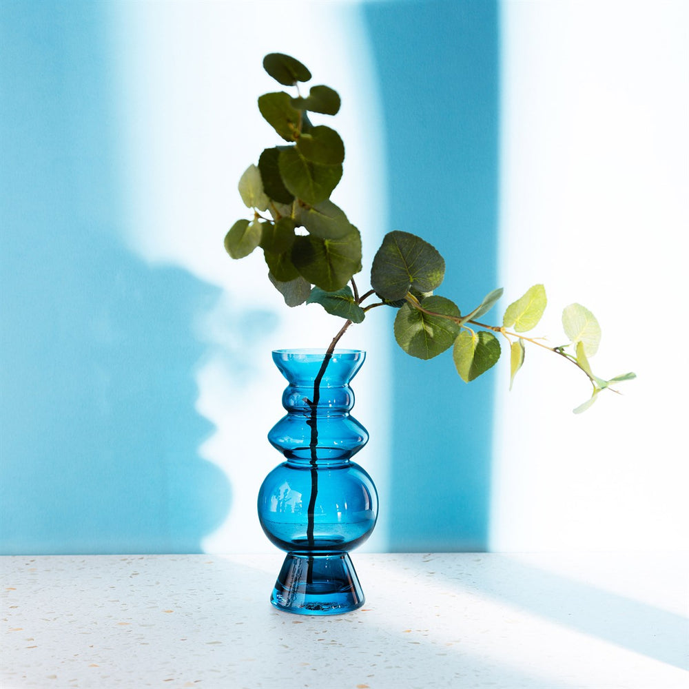 
                  
                    Blaue Selina Glasvase
                  
                