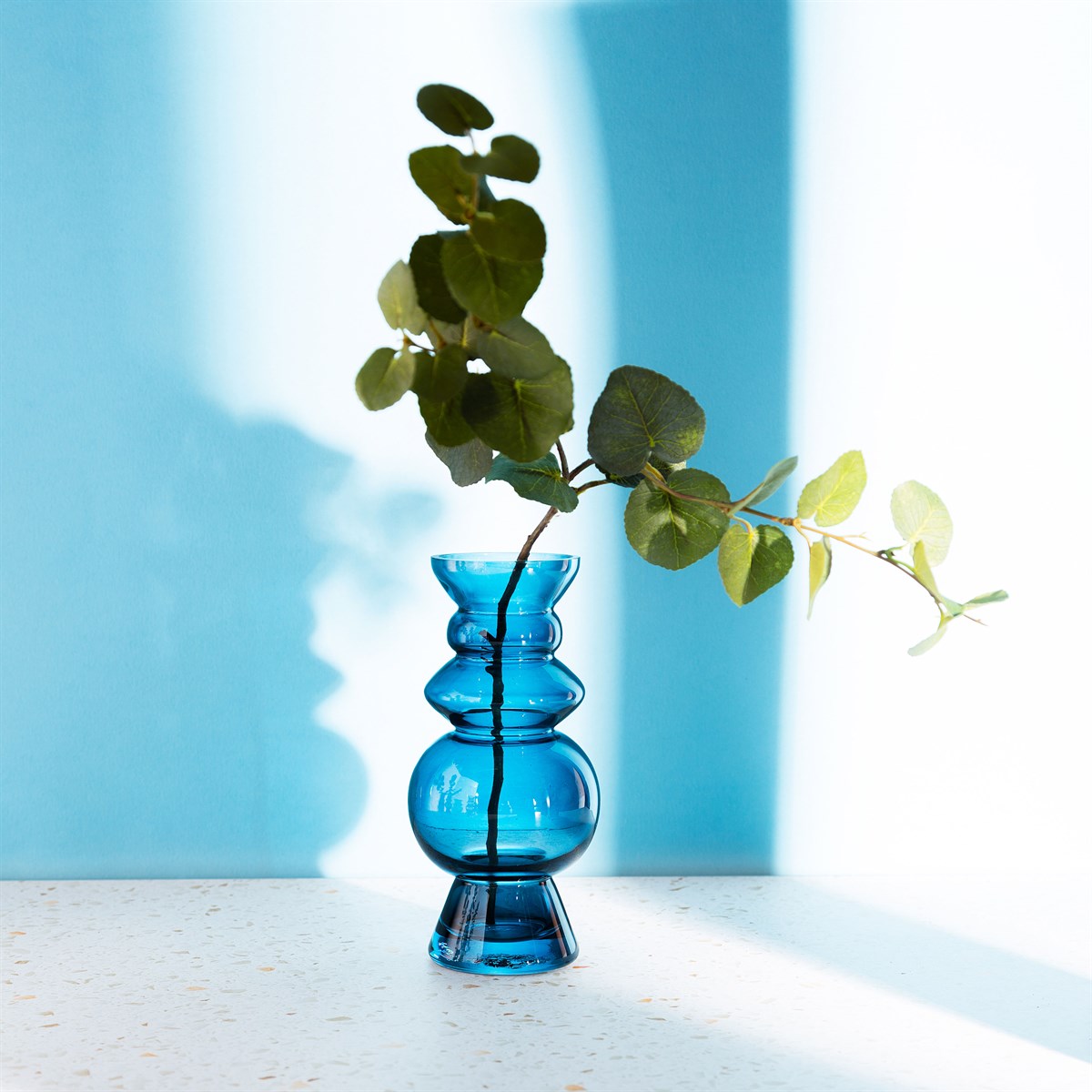 
                  
                    Blaue Selina Glasvase
                  
                