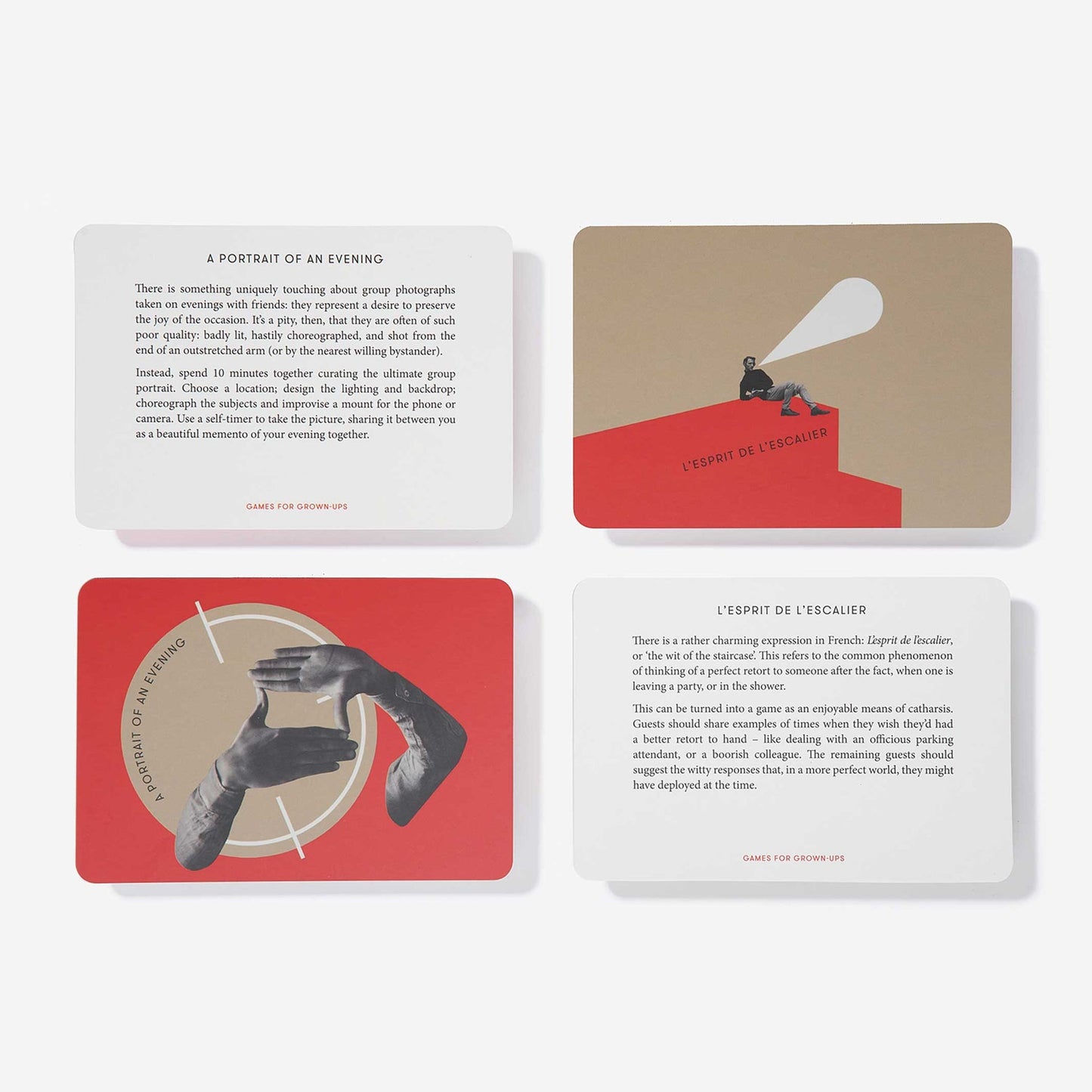 
                  
                    Games For Grown-Ups Card Set
                  
                