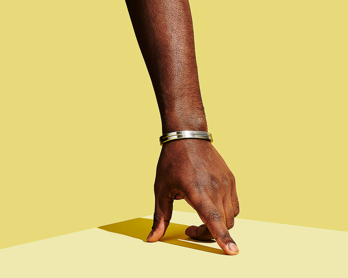 
                  
                    Stainless Steel Radial Cuff
                  
                