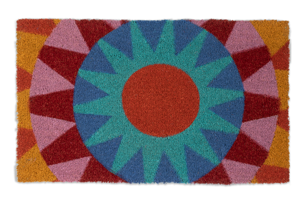 
                  
                    Mehrfarbige Soleil-Fußmatte
                  
                