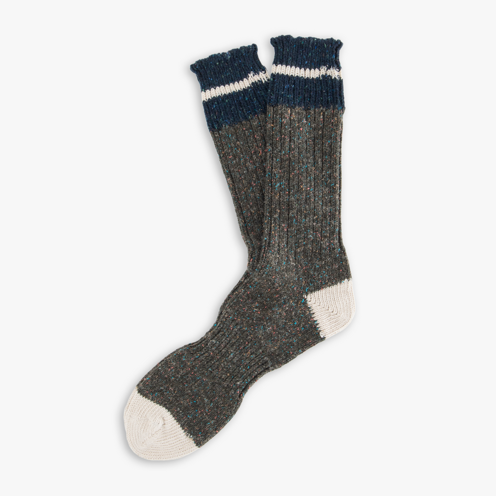 Grüne Socken aus der Hanfkollektion