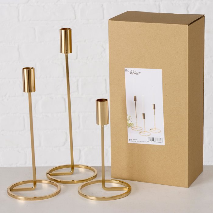 
                  
                    FIO Small Gold Iron Candle Holder
                  
                
