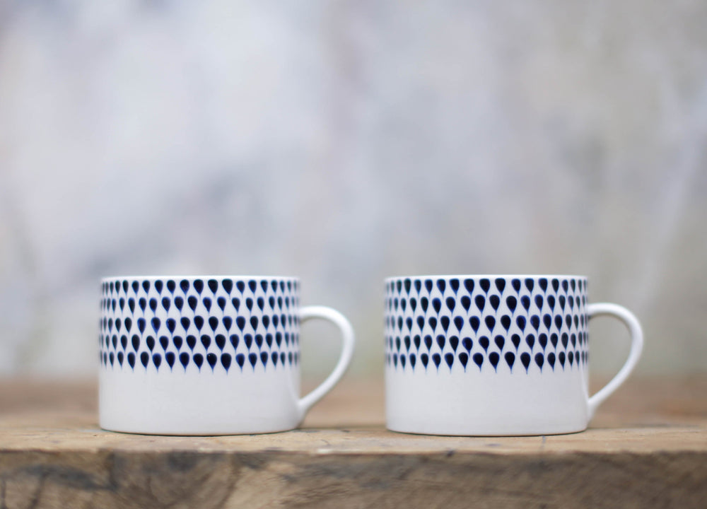 
                  
                    Short Indigo Drop Mug
                  
                