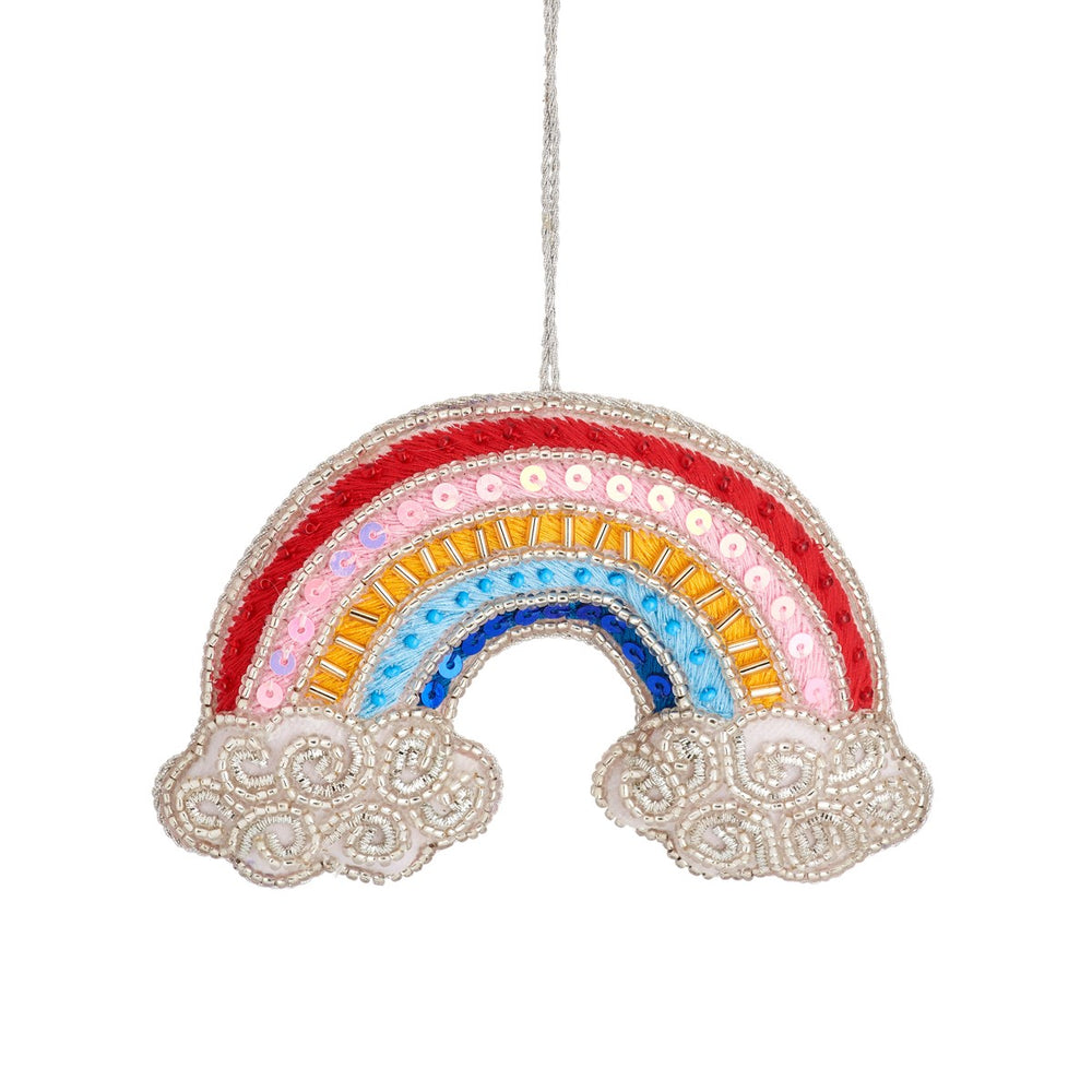 Regenbogen-Zari-Dekoration 