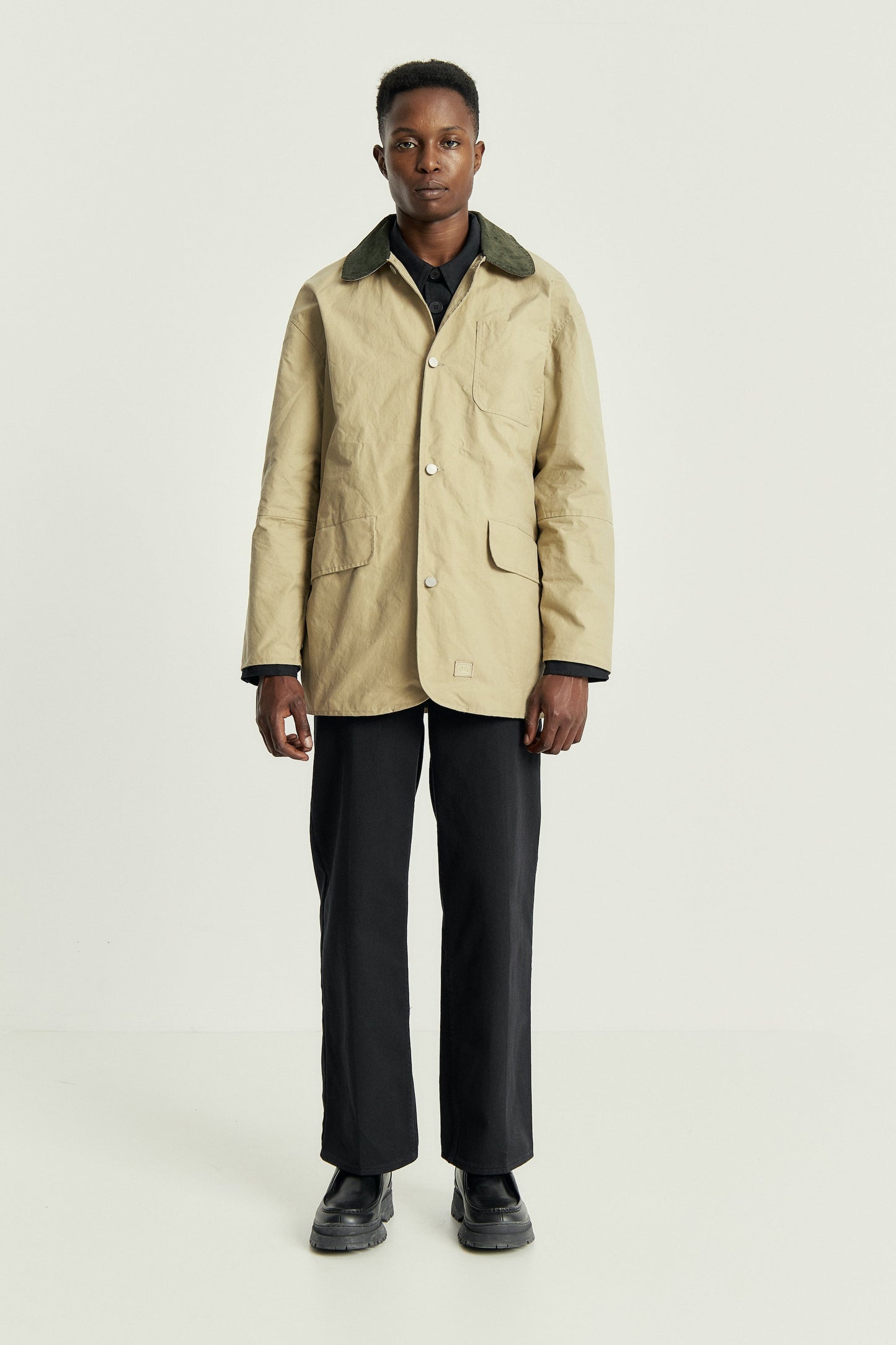 
                  
                    JAMES Wheat Beige Wax Jacket
                  
                