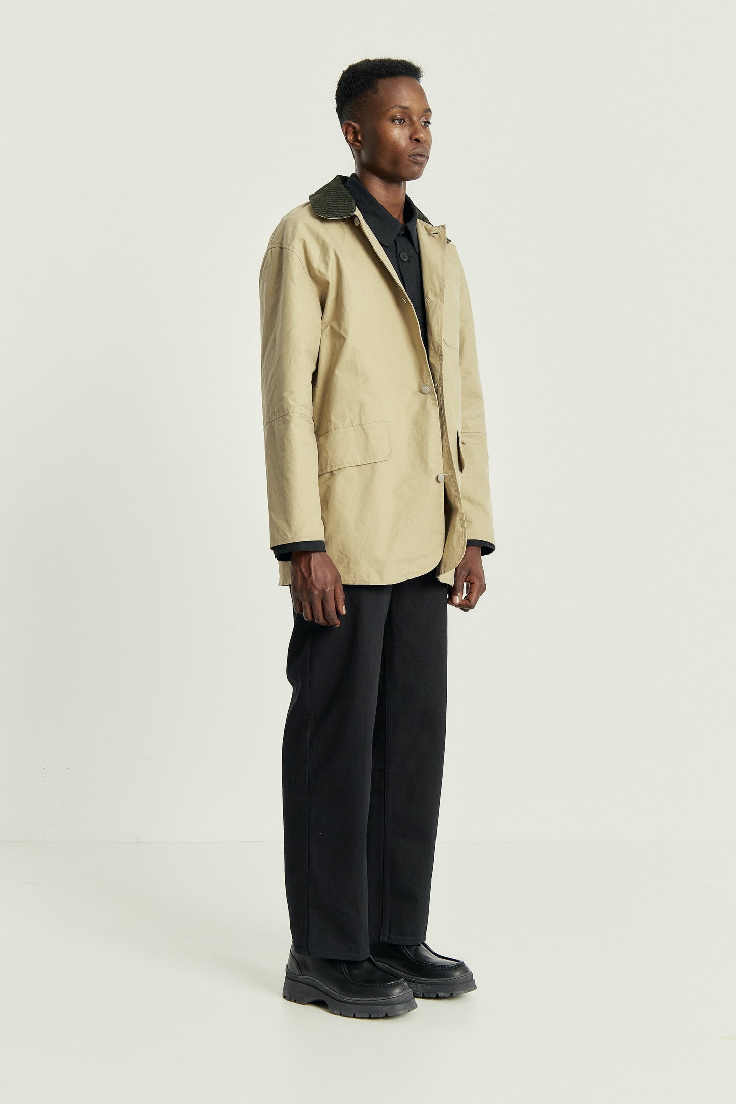 
                  
                    JAMES Wheat Beige Wax Jacket
                  
                
