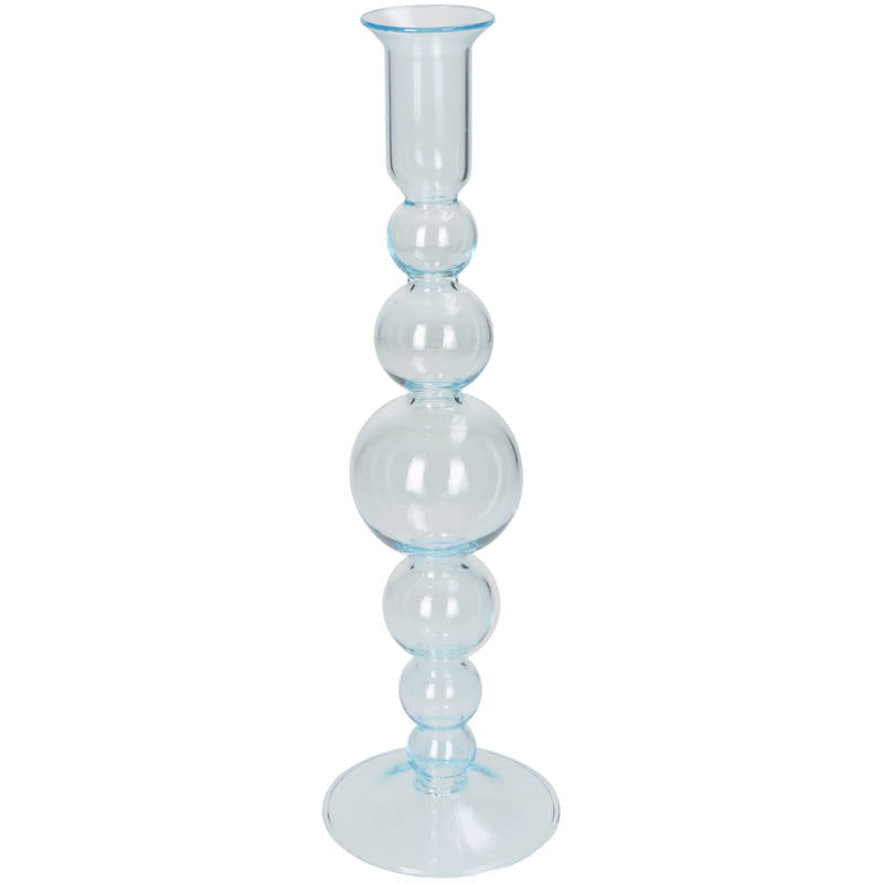 
                  
                    Blue Glass Candle Stick
                  
                