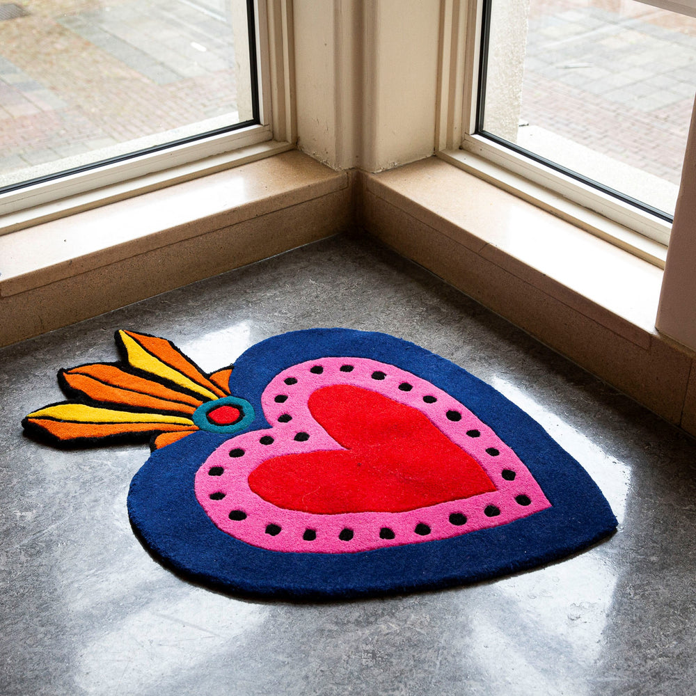 
                  
                    Large Milagro Heart Rug
                  
                