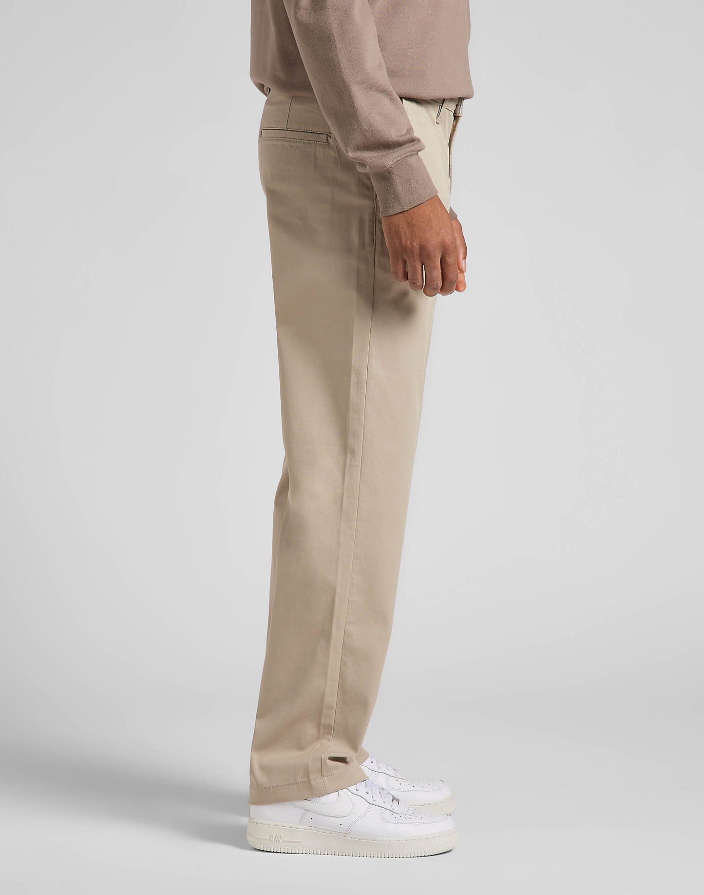 
                  
                    Stone Brown Relaxed Trousers
                  
                