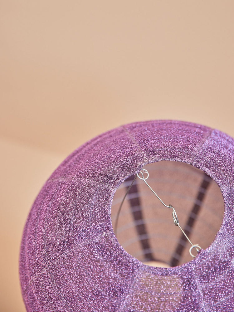 
                  
                    Small Purple Round Party Lampshade
                  
                