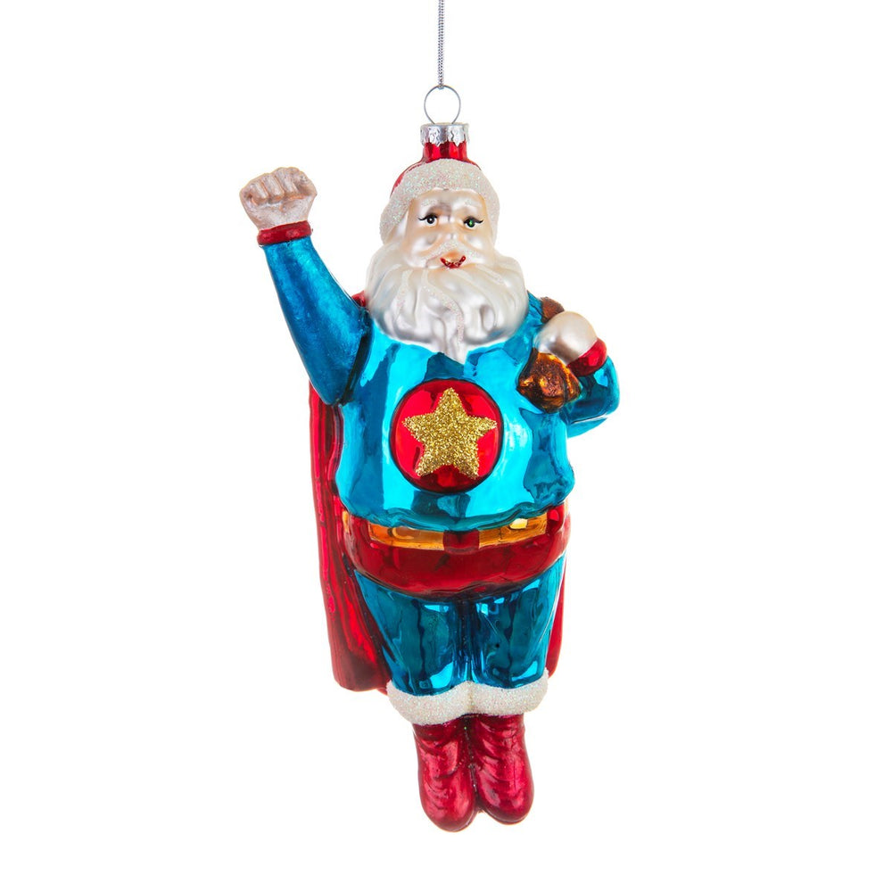 Schlitten No More Super Santa Christbaumkugel