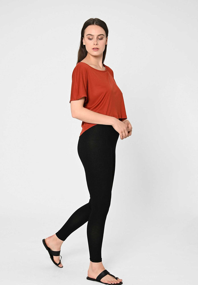 
                  
                    PLANERI schwarze Leggings 
                  
                