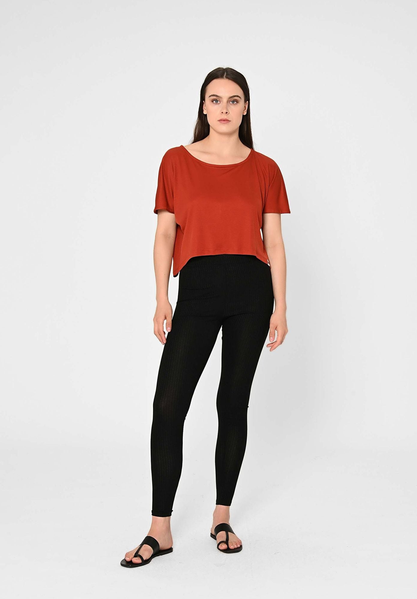 
                  
                    PLANERI schwarze Leggings 
                  
                
