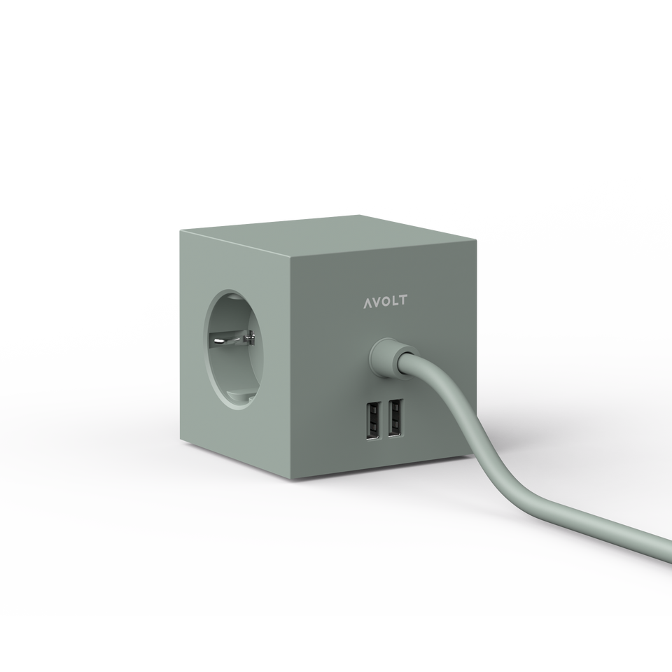 
                  
                    SQUARE 1 Eichengrüner Magnet und USB-Verlängerungskabel
                  
                