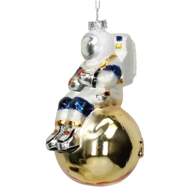 
                  
                    Goldene Raumfahrer-Weihnachtsdekoration
                  
                