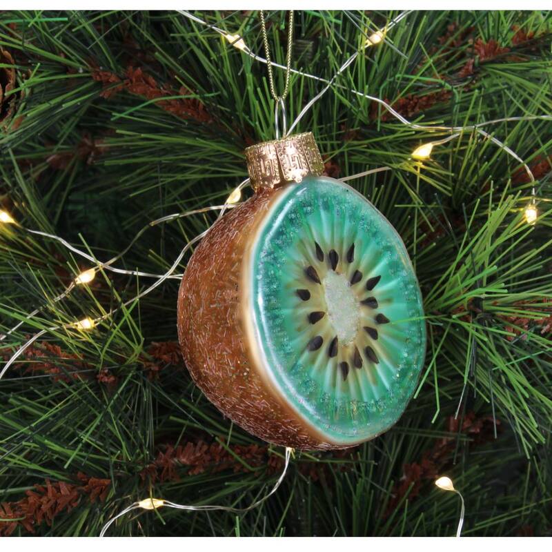 
                  
                    Blaue Kiwi-Weihnachtsdekoration
                  
                