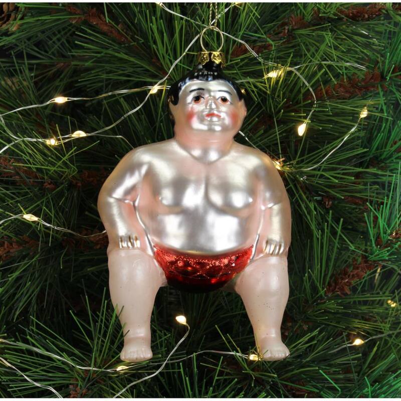 
                  
                    Rote Sumo-Wrestler-Weihnachtsdekoration
                  
                