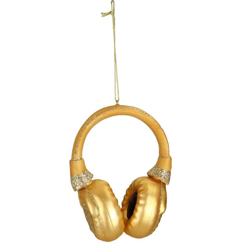 
                  
                    Gold-Kopfhörer-Weihnachtsdekoration
                  
                