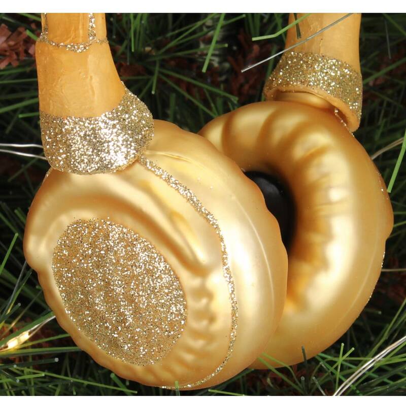 
                  
                    Gold-Kopfhörer-Weihnachtsdekoration
                  
                