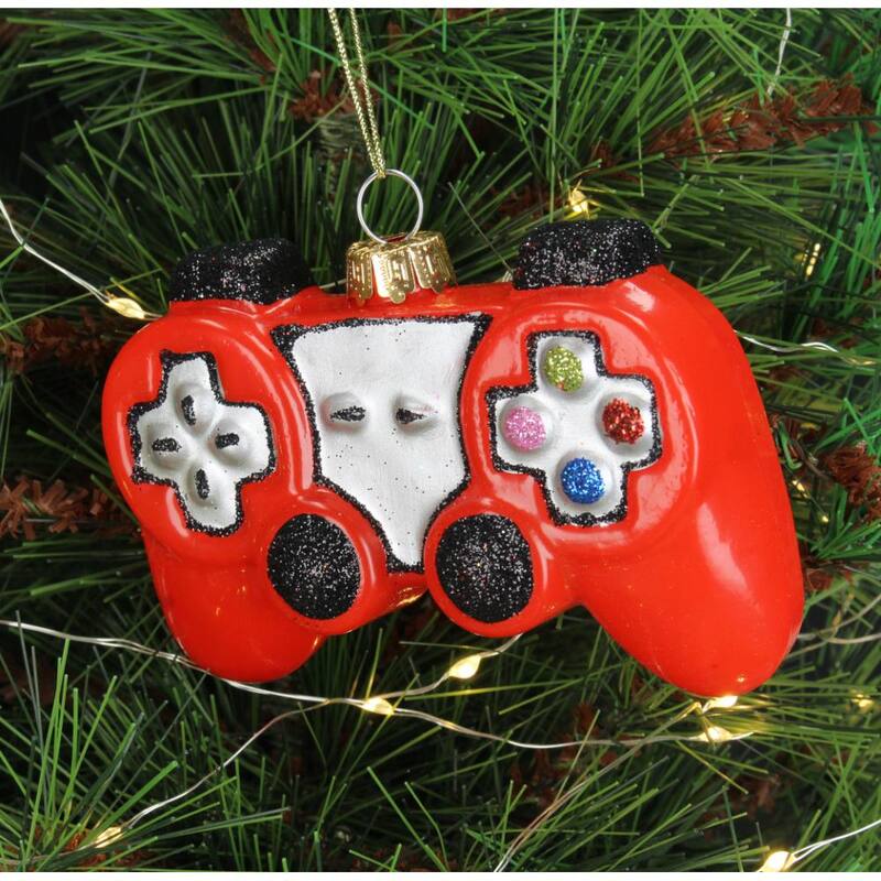 
                  
                    Rote Gamecontroller-Weihnachtsdekoration
                  
                