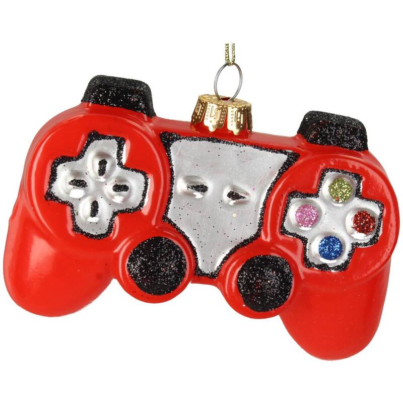 
                  
                    Rote Gamecontroller-Weihnachtsdekoration
                  
                
