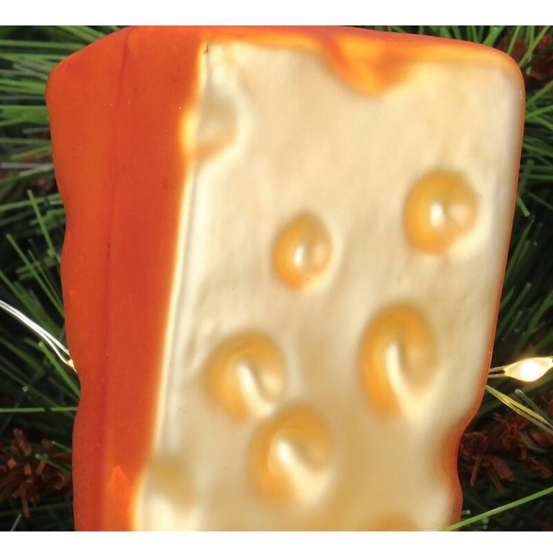 
                  
                    Gelbe Käse-Weihnachtsdekoration
                  
                