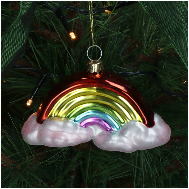 
                  
                    Mehrfarbenregenbogen-Wolken-Weihnachtsdekoration
                  
                