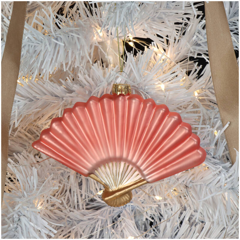 
                  
                    Rosa Fan-Weihnachtsdekoration
                  
                