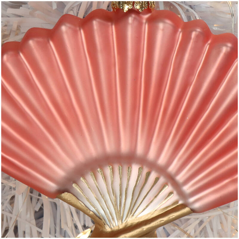 
                  
                    Rosa Fan-Weihnachtsdekoration
                  
                