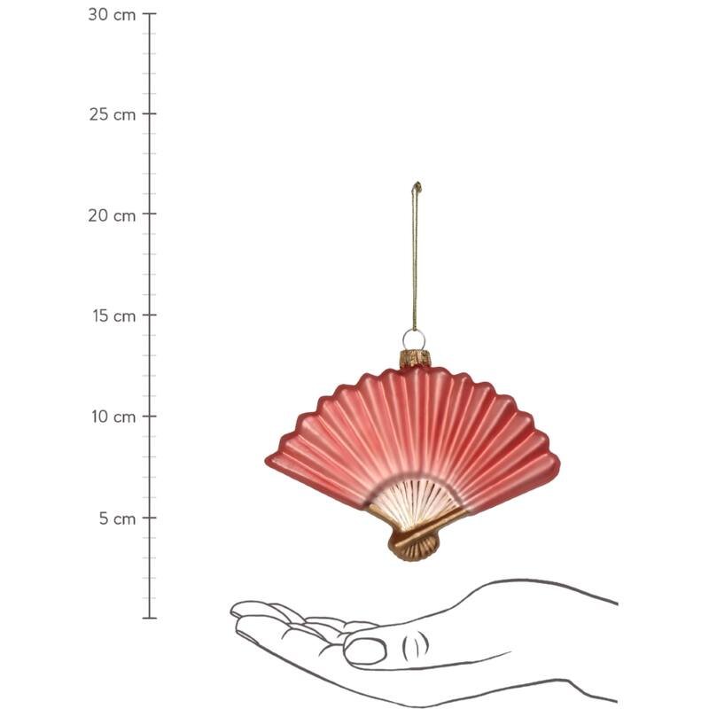 
                  
                    Rosa Fan-Weihnachtsdekoration
                  
                