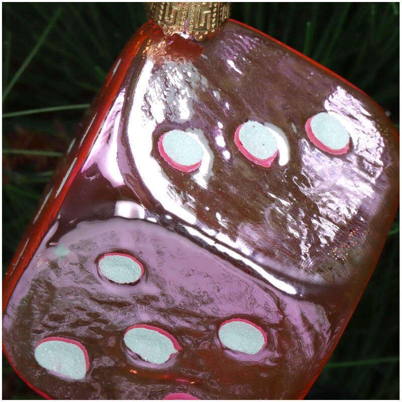 
                  
                    Rosa Würfel-Weihnachtsdekoration
                  
                