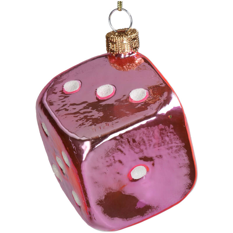 
                  
                    Rosa Würfel-Weihnachtsdekoration
                  
                